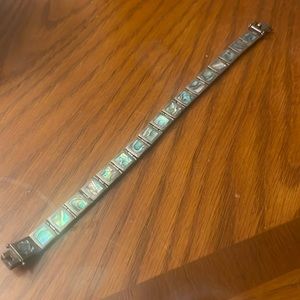 Bracelet- silver and shell 825